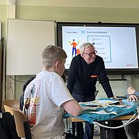 Impressionen von der Berufsorientierung in der Sorbischen Oberschule Räckelwitz